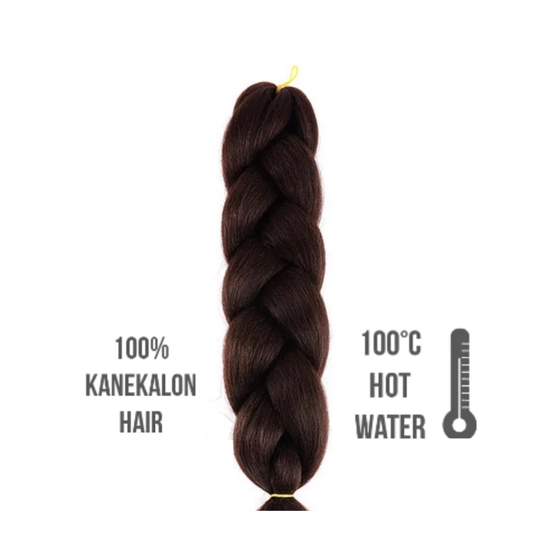 Afro szintetikus 100% kanekalon haj, 100 cm, 85g, 6