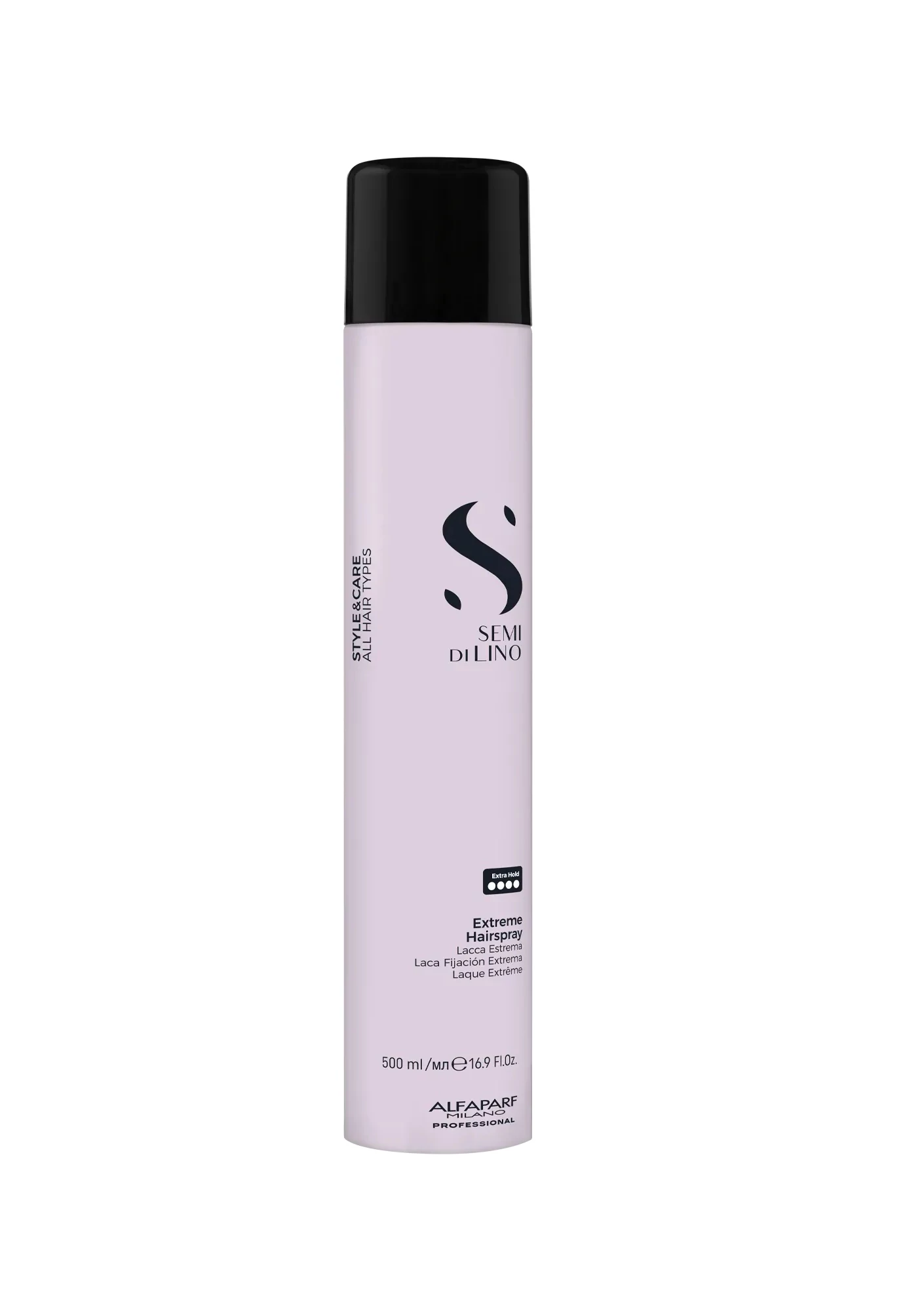 Alfaparf Semi di Lino Style&Care Extreme erős tartású hajlakk, 500 ml