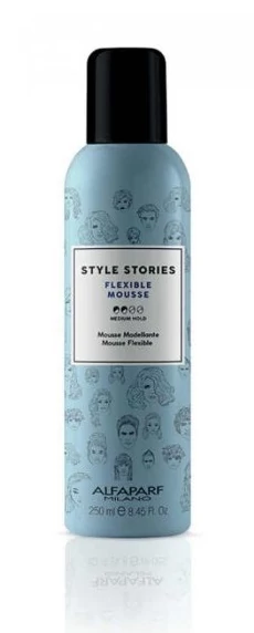 Alfaparf Style Stories Flexible Mousse rugalmas tartású hajhab, 250 ml