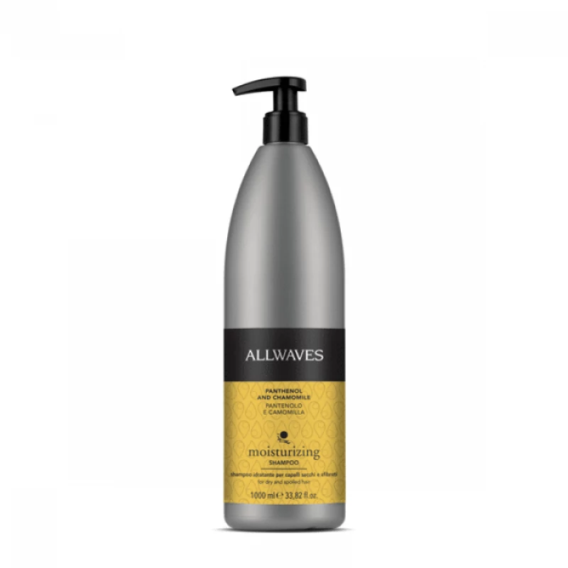 Allwaves Moisturising hidratáló sampon száraz hajra, 1 l