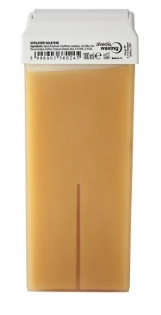 Alveola Waxing Gold gyantapatron széles fejjel, 100 ml