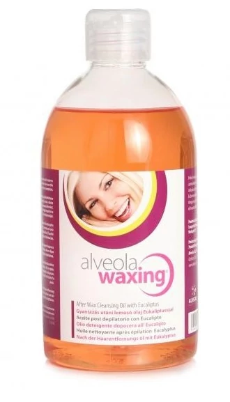 Alveola Waxing gyantázás utáni lemosó olaj Eukaliptusszal, 300 ml