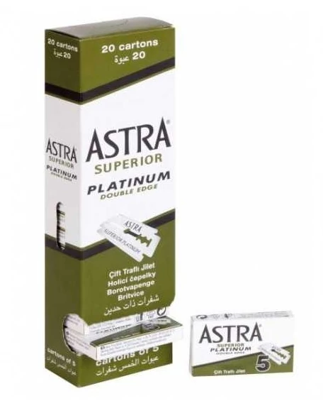 Astra Platinum pengék, 20x5 db