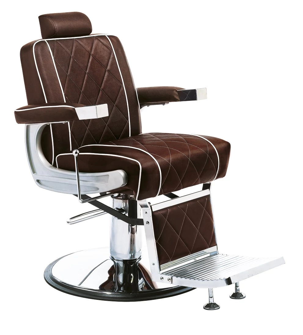 Barber férfi hidraulikus fodrász szék, barna MA5228A