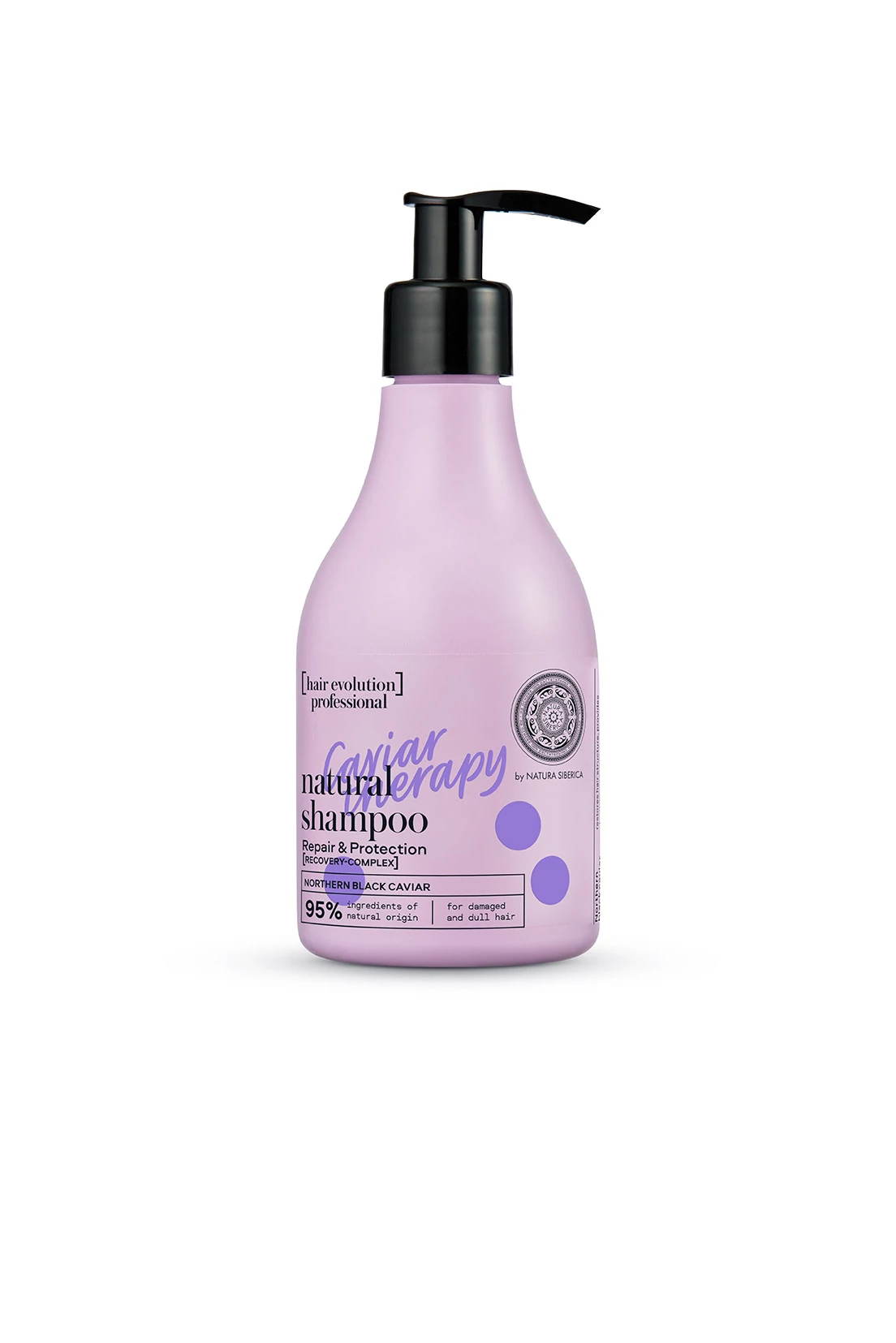 Hair Evolution Caviar Therapy természetes sampon, 245 ml