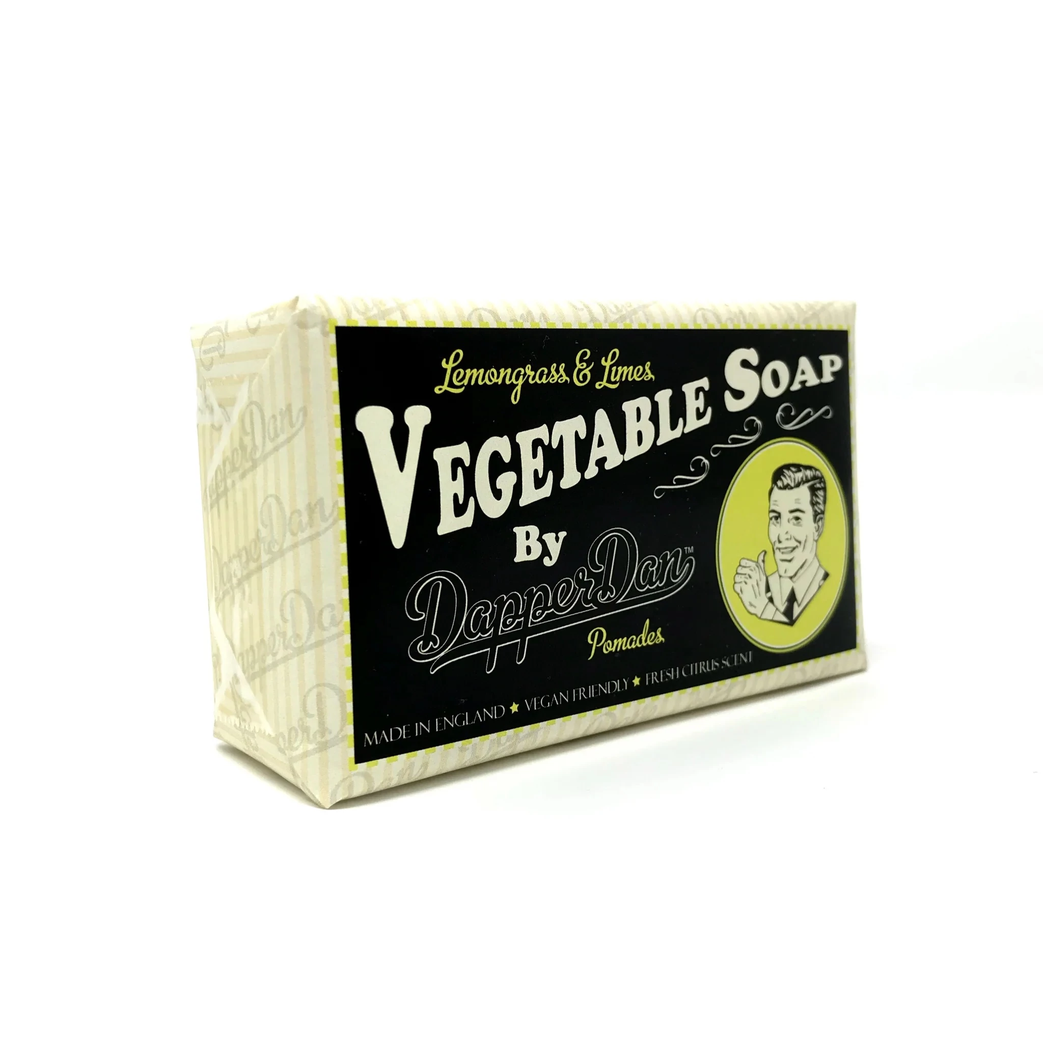 Dapper Dan Lemongrass & Limes növényi szappan, 190 g