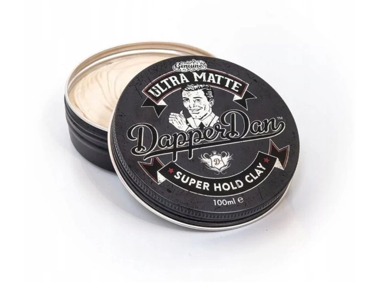 Dapper Dan Ultra Matte Super Hold Clay hajformázó, 100 ml