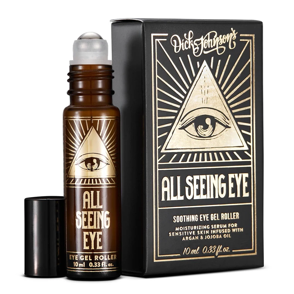 Dick Johnson All Seeing Exe - Eye Gel Roller Moisturizing Serum szemkörnyék ápoló szérum, 10 ml
