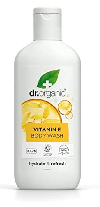 Dr Organic Bio E-Vitaminos tusfürdő, 250 ml