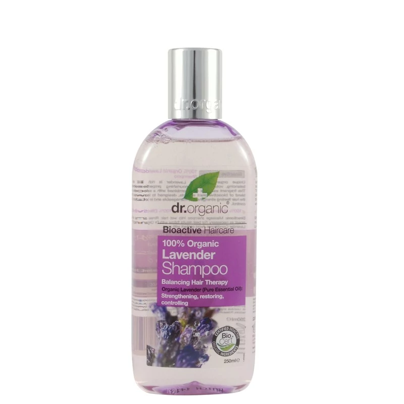 Dr Organic Bio Levendula sampon, 250 ml
