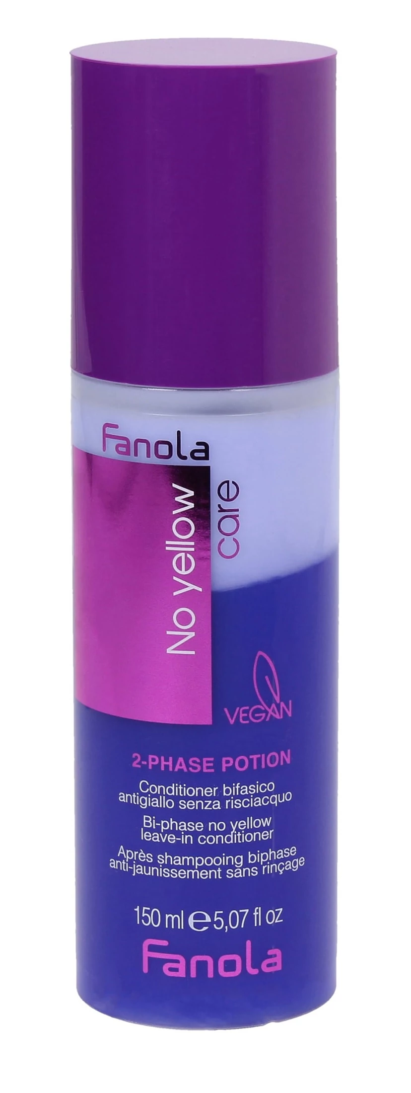 Fanola No Yellow 2-fázisú kondicionáló, 150 ml