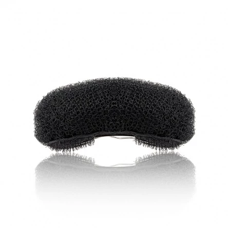 Hair Care kontyalátét hajcsipesszel, fekete