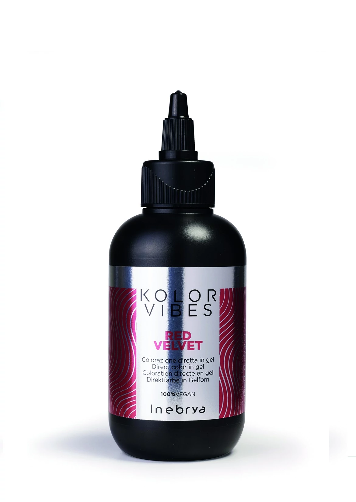 Inebrya Kolor Vibes vegán hajszinező gél, Red Velvet, 150 ml
