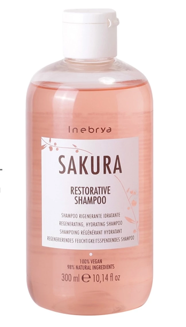 Inebrya Sakura regeneráló sampon, 300 ml