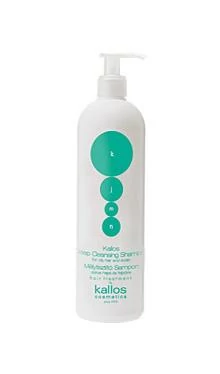Kallos KJMN mélytisztító sampon zsíros hajra és fejbőrre, 500 ml