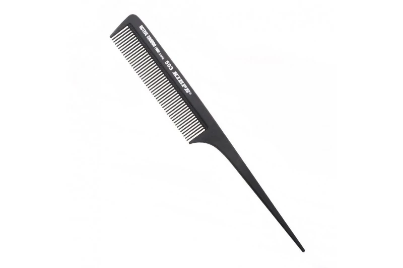 Kiepe Active Carbon Fibre műanyag végű stílfésű 503
