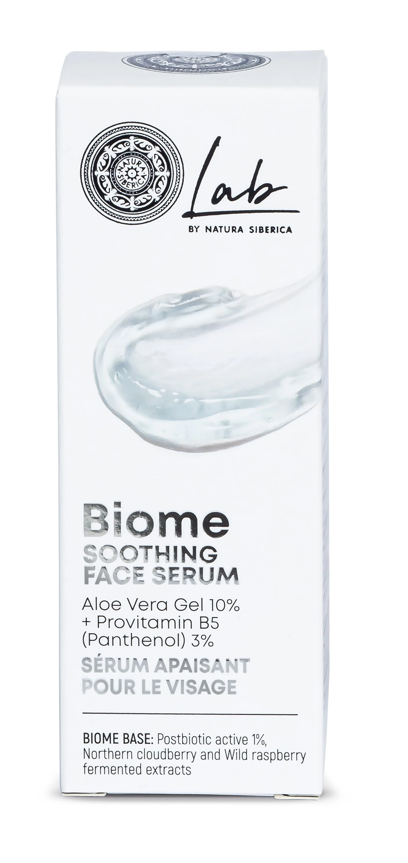 Lab biome nyugtató arcszérum Aloe Verával, 30 ml