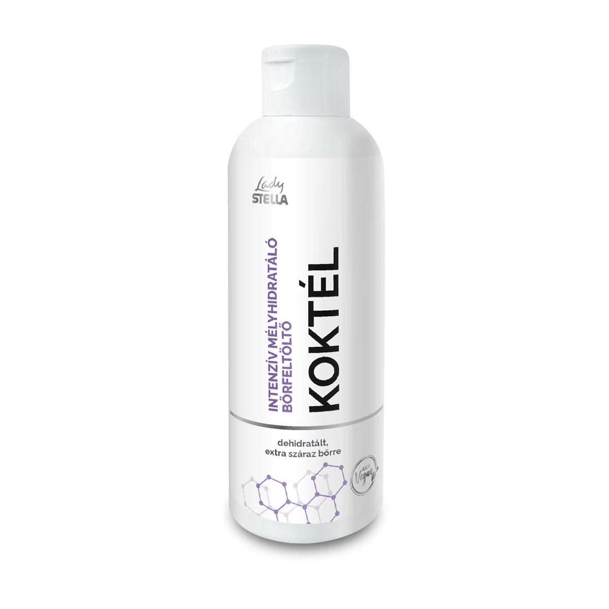 Lady Stella intenzív mélyhidratáló bőrfeltöltő koktél extra száraz, dehidratált, normál bőrre,200 ml