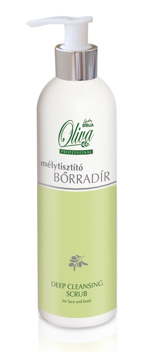 Lady Stella Olíva Professional mélytisztító bőrradír arcra és testre, 250 ml