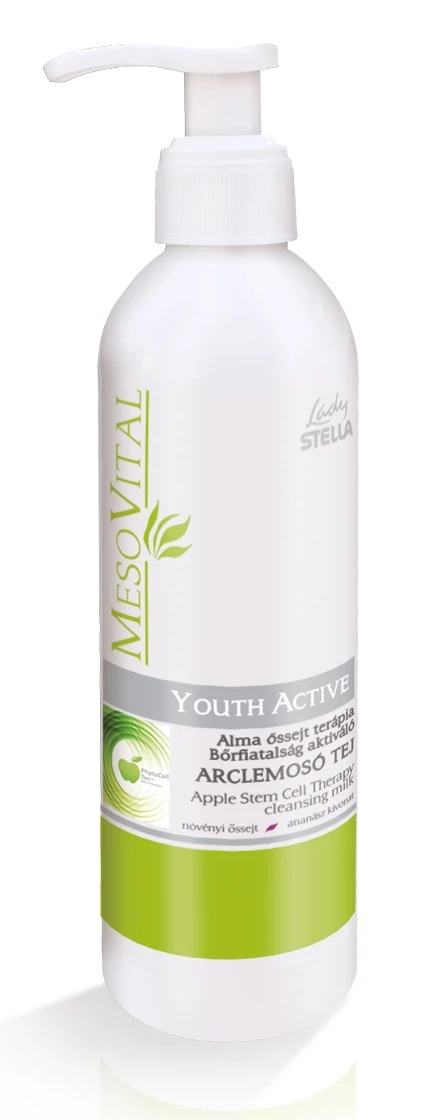 Lady Stella Youth Active Alma őssejt terápia bőrfiatalság aktiváló arclemosó tej, 250 ml