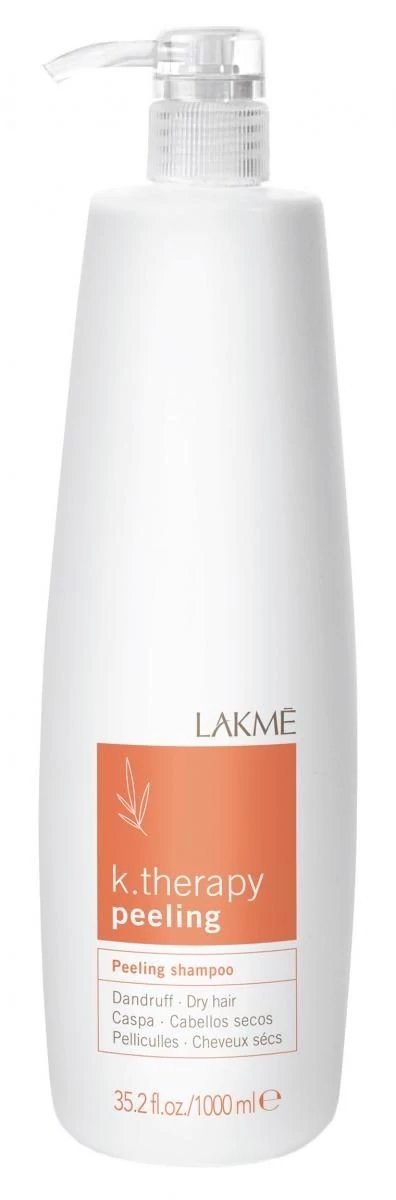 Lakmé K.Therapy Peeling Dry sampon száraz, korpás fejbőrre, 1000 ml