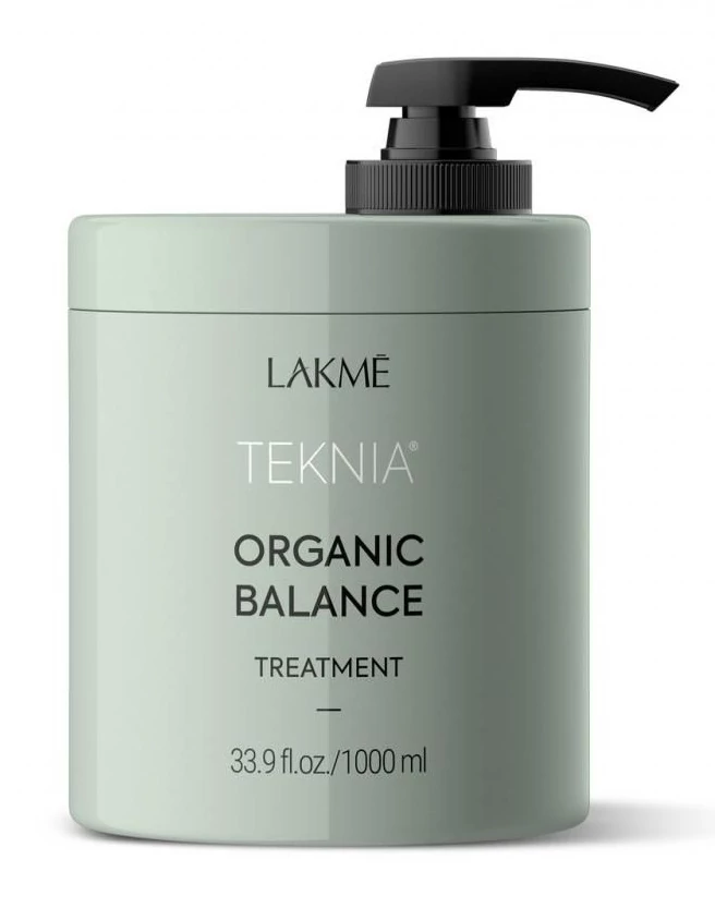 Lakmé Teknia Organic Balance tápláló pakolás minden hajtípusra, 1000 ml