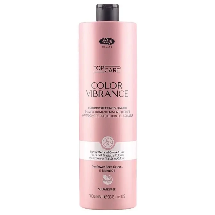 Lisap Top Care Color Vibrance sampon festett hajra, 1000 ml