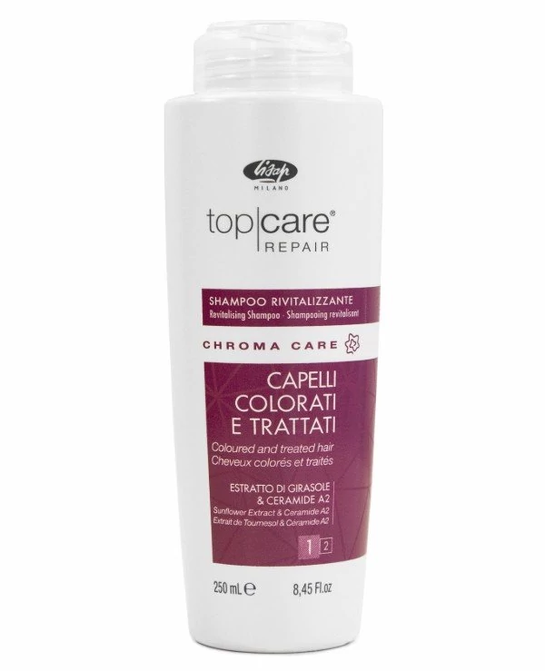 Lisap Top Care Repair Chroma Care sampon festett hajra, 250 ml