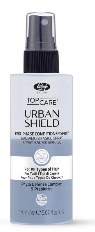 Lisap Top Care Urban Shield 2 fázisú spray minden hajtípusra, 150 ml