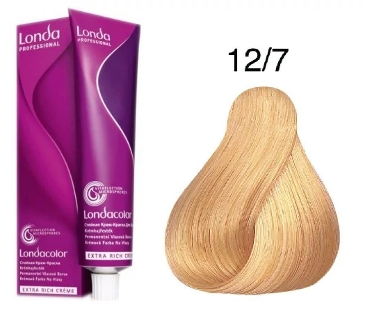 Londa Color krémhajfesték, 12/7