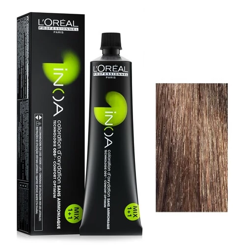 Loreal INOA ammóniamentes hajfesték 6.15