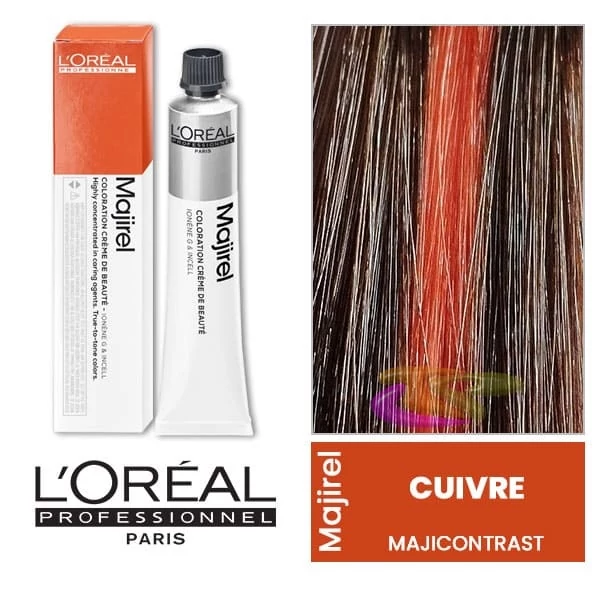 Loreal Majirel Maji Contrast hajfesték 50 ml, réz