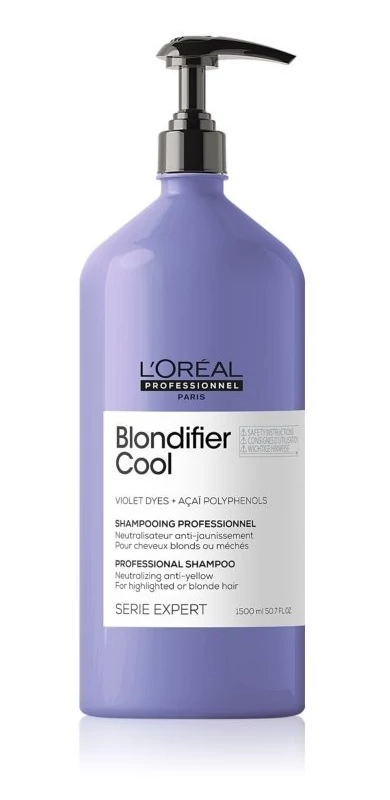Loreal Serie Expert Blondifier Cool sampon szőke hajra, 1,5 l