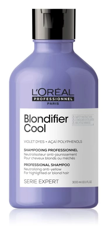 Loreal Serie Expert Blondifier Gloss élénkítő sampon szőke hajra, 300 ml