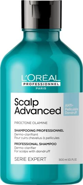 Loreal Scalp Advanced korpásodás elleni sampon, 300 ml