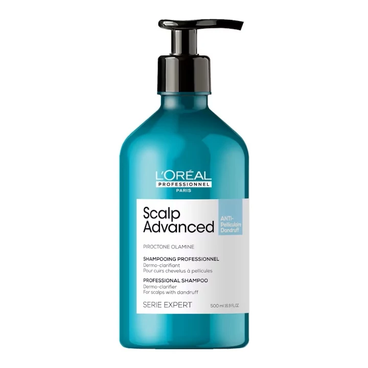 Loreal Scalp Advanced korpásodás elleni sampon, 500 ml