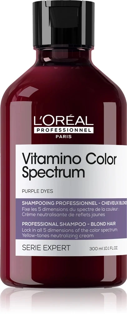 Loreal Serie Expert Vitamino Color Spectrum Purple hamvasító sampon, 300 ml