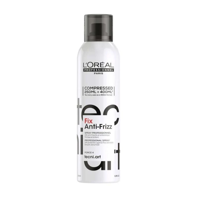 Loreal Tecni.Art Fix Antifrizz párataszító hajlakk, 250 ml