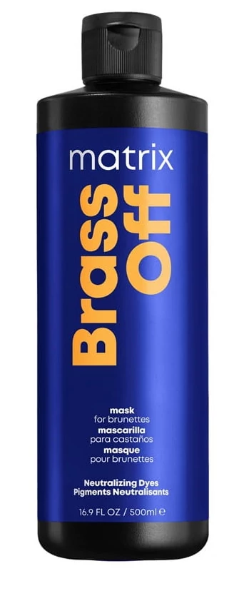 Matrix Total Results Brass Off hajpakolás a rezes tónusok semlegesítésére, 500 ml