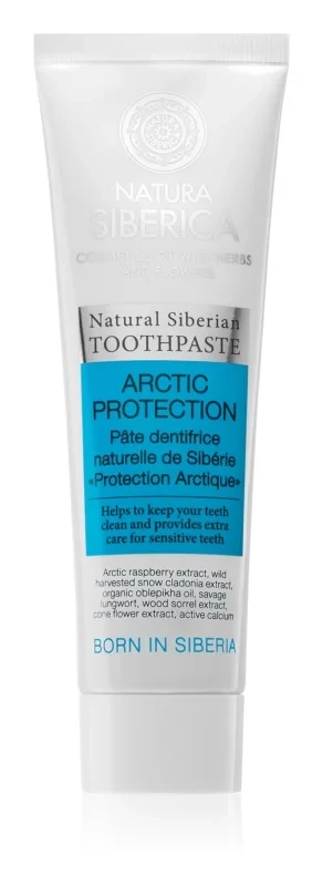 Natura Siberica Arctic Protection natúr fogkrém érzékeny fogakra, 100g