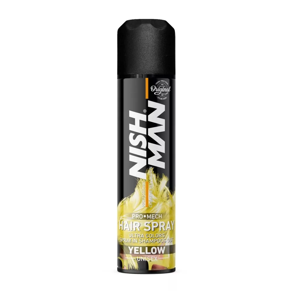 Nish Man Pro Mech hajszínező spray, arany, 150ml