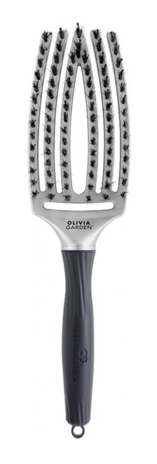 Olivia Garden Fingerbrush Combo Care Iconic Silver bontókefe, M