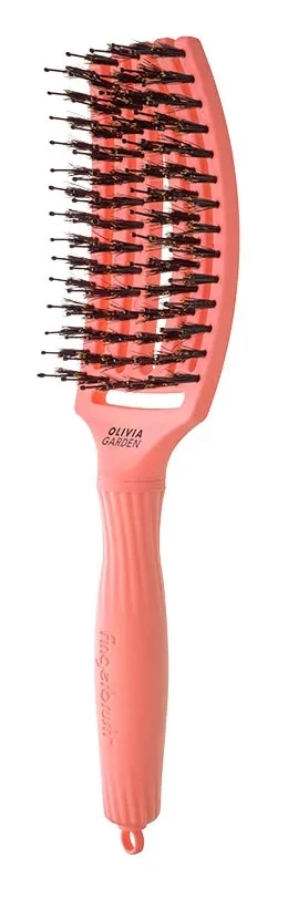 Olivia Garden Fingerbrush Combo bontókefe Radiant Peach