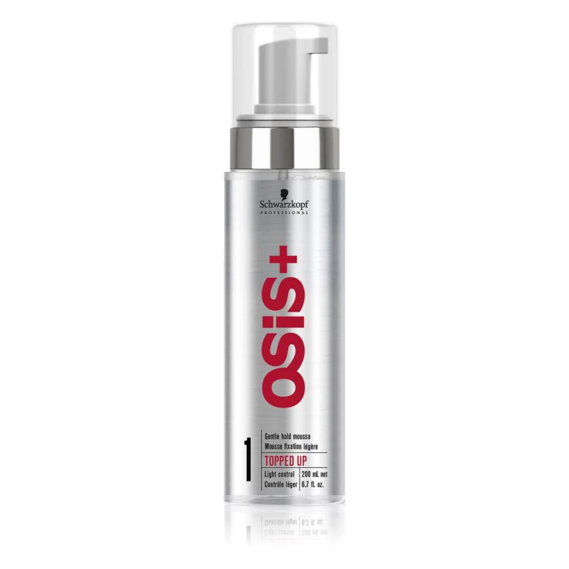 Schwarzkopf Osis Topped Up volumennövelő hajhab, 200 ml