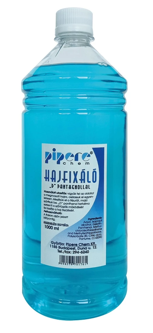 Pipere hajfixáló D panthenollal, 1 l