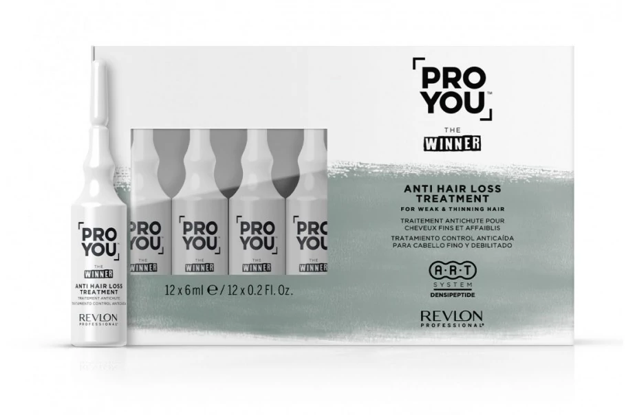 Revlon Pro You The Winner hajhullás elleni ampulla, 12x6 ml