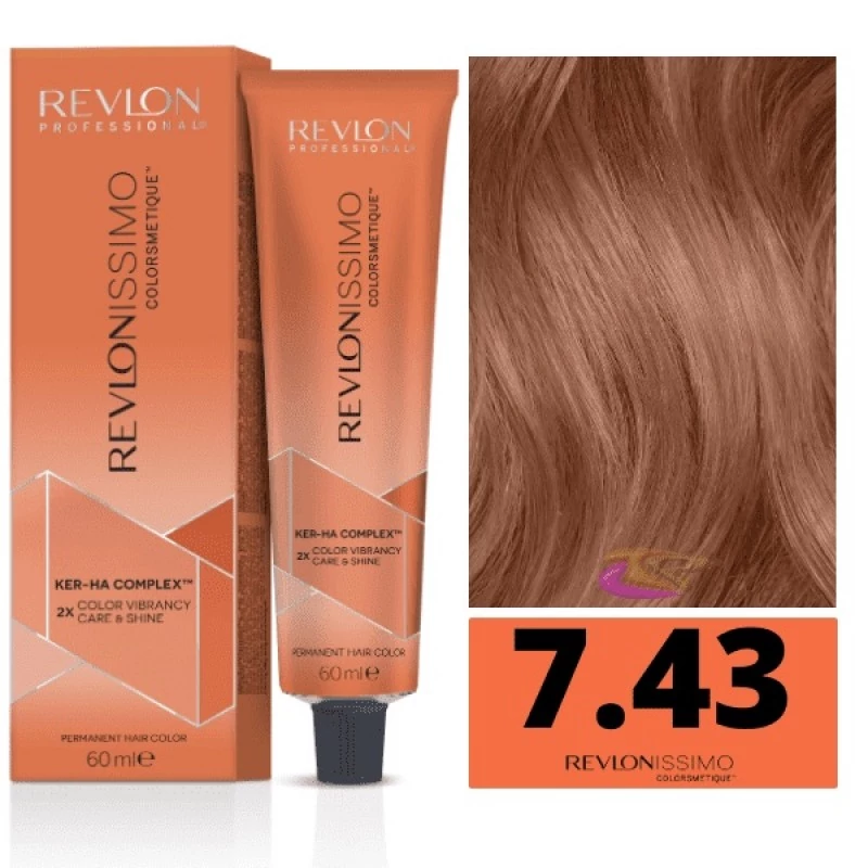 Revlon Revlonissimo Colorsmetique hajfesték 7.43