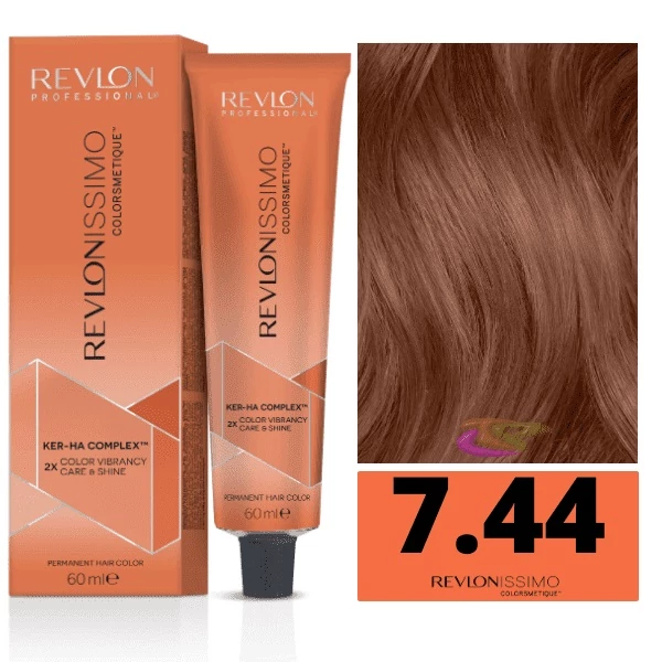 Revlon Revlonissimo Colorsmetique hajfesték 7.44