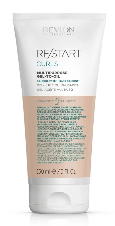 Revlon Restart Curls multifunkciós olajos zselé, 150 ml