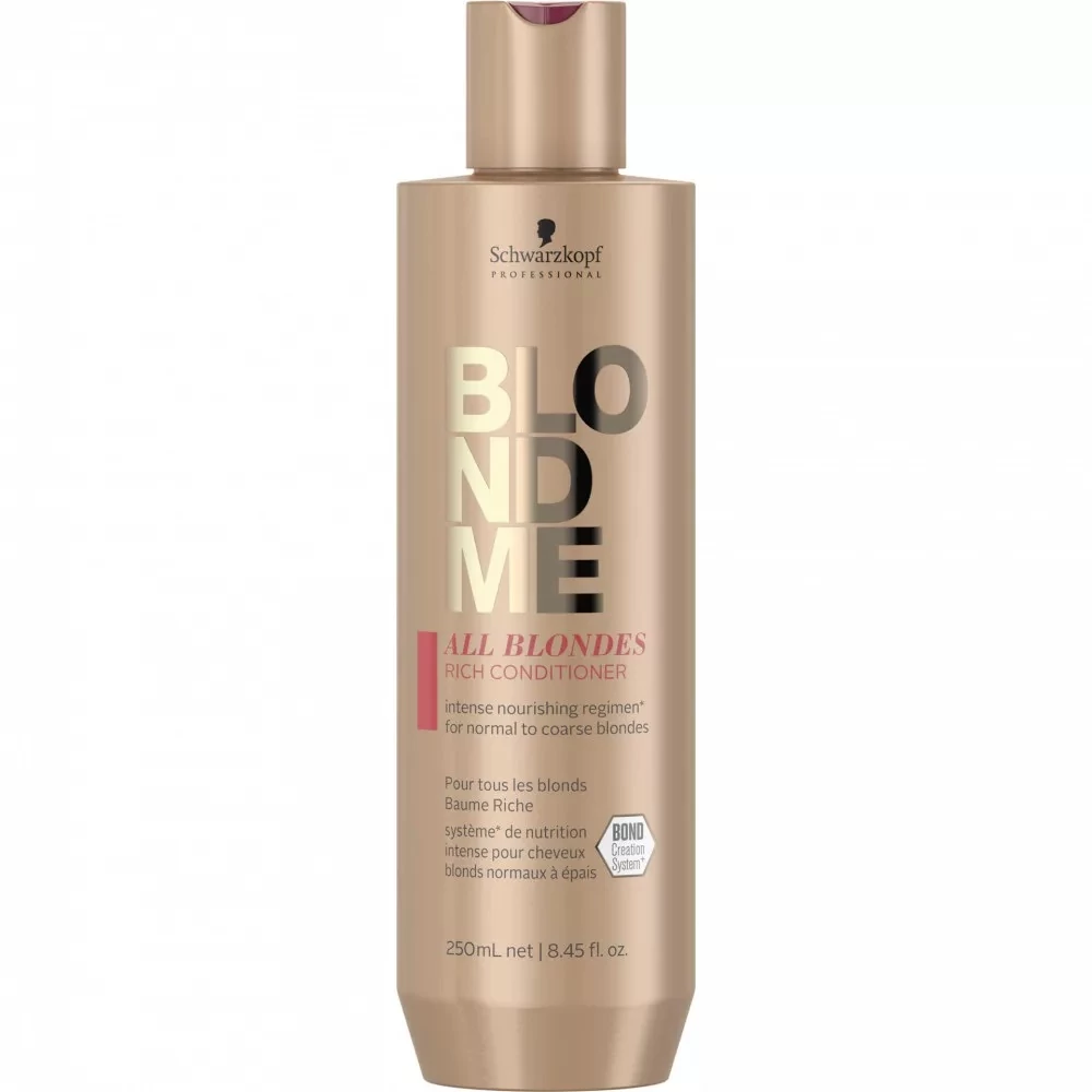 Schwarzkopf Blondme tápláló balzsam minden szőke hajhoz, 250 ml